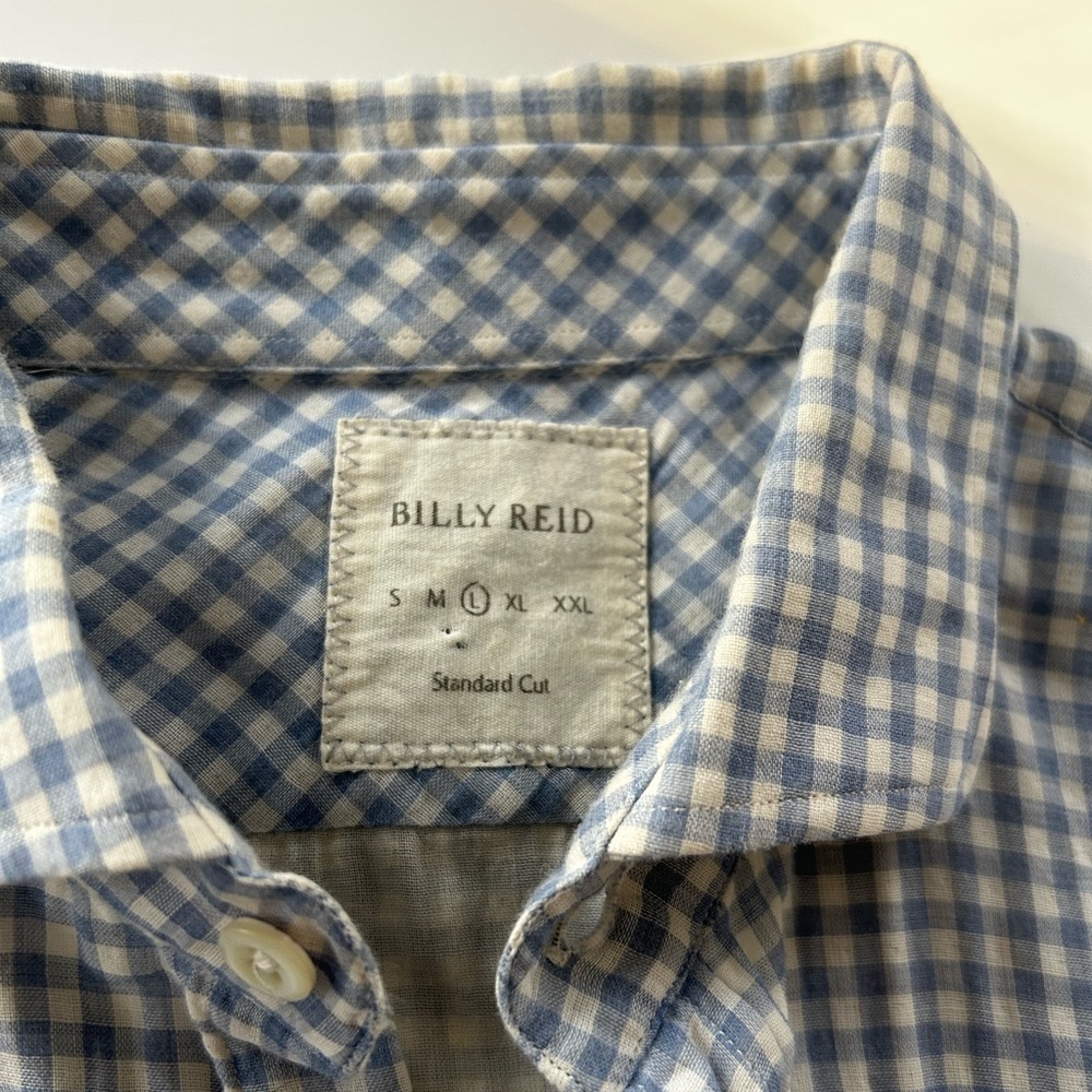 Billy Reid Super Soft Classic Button Down Shirt I… - image 2